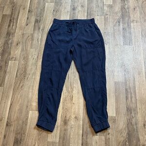 Banana Republic Blue Moto Joggers Size 4